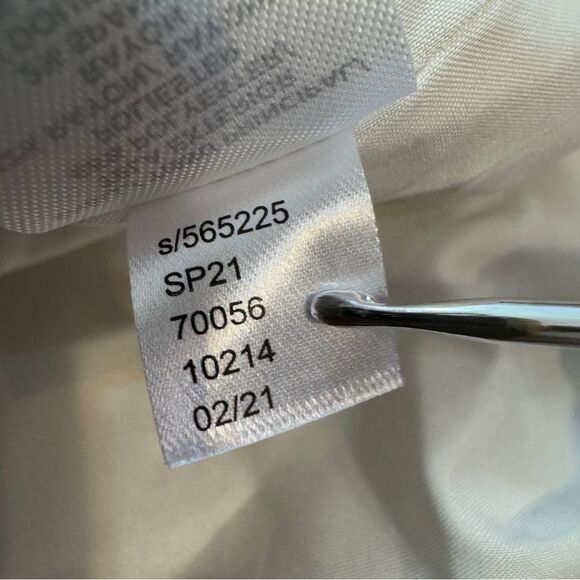 Ann Taylor Womens Size 4P Straight Ankle Ivory Dress Pants Trousers - Picture 9 of 9